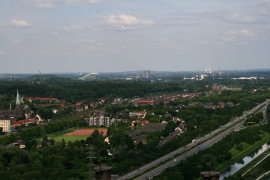 Tetraeder und Alpincener Bottrop