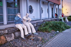 Skulpturen zweier Bergleute