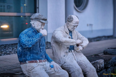 Skulpturen zweier Bergleute