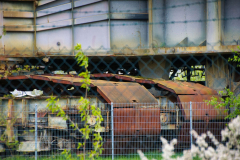 Raupenfahrwerk des Absetzers