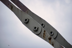 Detail am Schaufelradbagger 1547 SRs 1000n