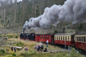 Brockenbahn und Brocken