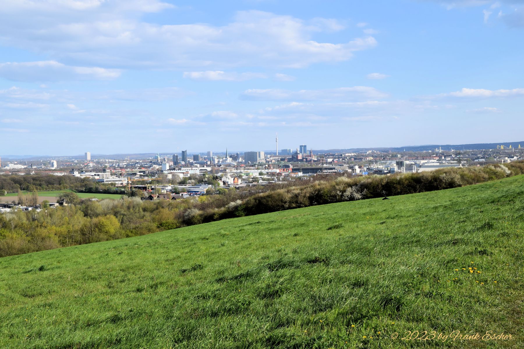 Blick Richtung Dortmund