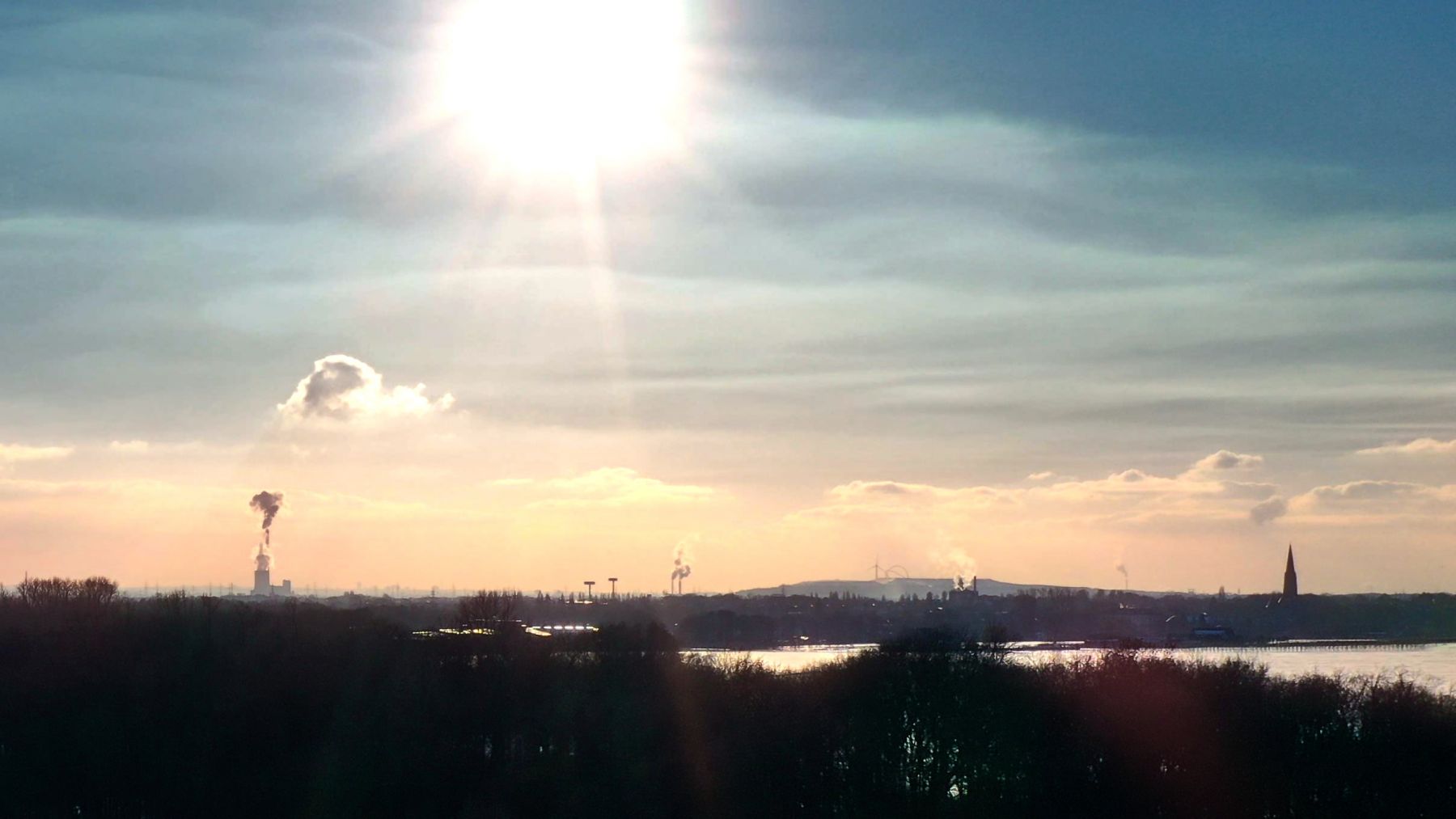 Blick von Horneburg nach RE