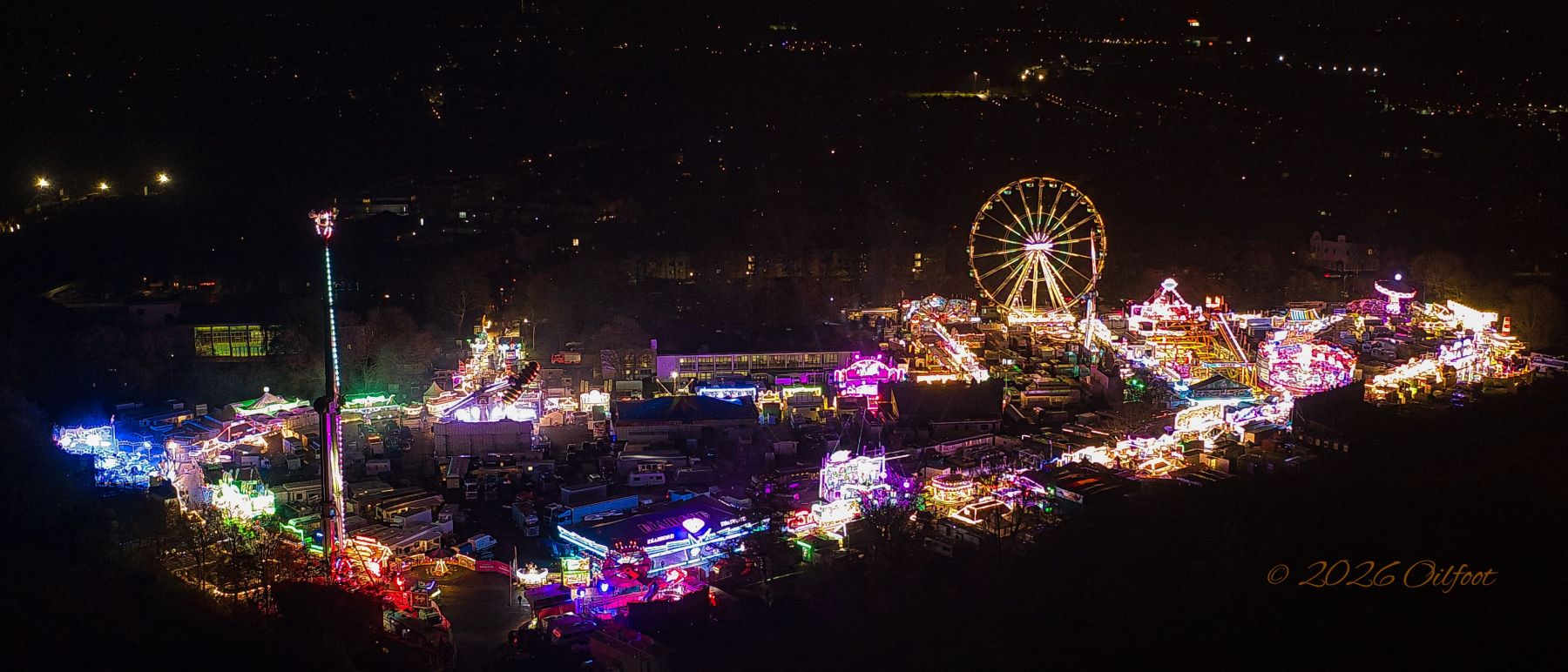 Kirmes am Abend