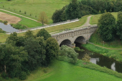 Dreibogenbrücke mit Steverstrand