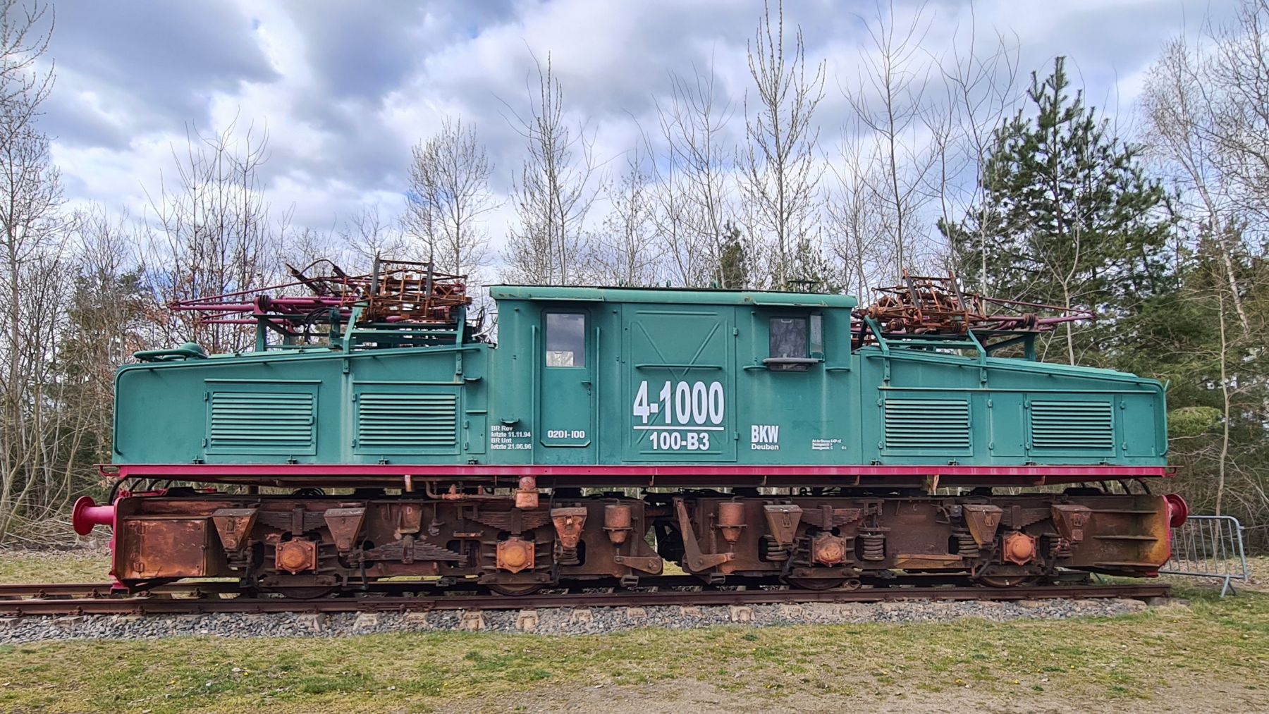 Elektrolokomotive der Grubenbahn
