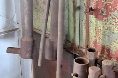 etwas gröberes Werkzeug im Absetzer "Medusa"