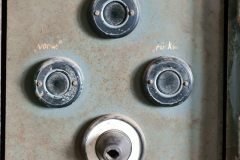 Bedienelemente im Absetzer Medusa