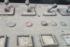 Bedienelemente im Absetzer "Gemini" (1022 A2s 2240)