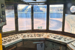 Steuerstand für Eimerkette beim Absetzer "Gemini"