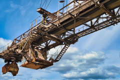 Beladegerät mit Abwurftrichter an Schaufelradbagger Big Wheel (1521 SRs 1300)