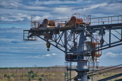 Teilansicht vom Eimerkettenbagger "Mad Max" (651 Es 1120).