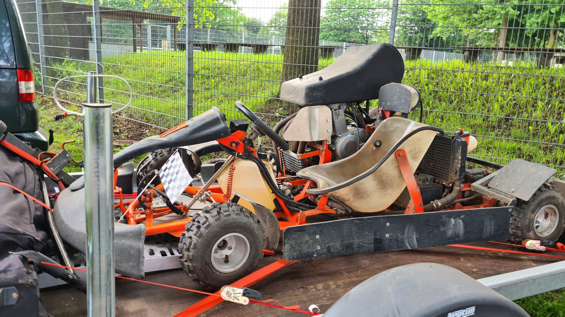 Speedkart-Abtransport