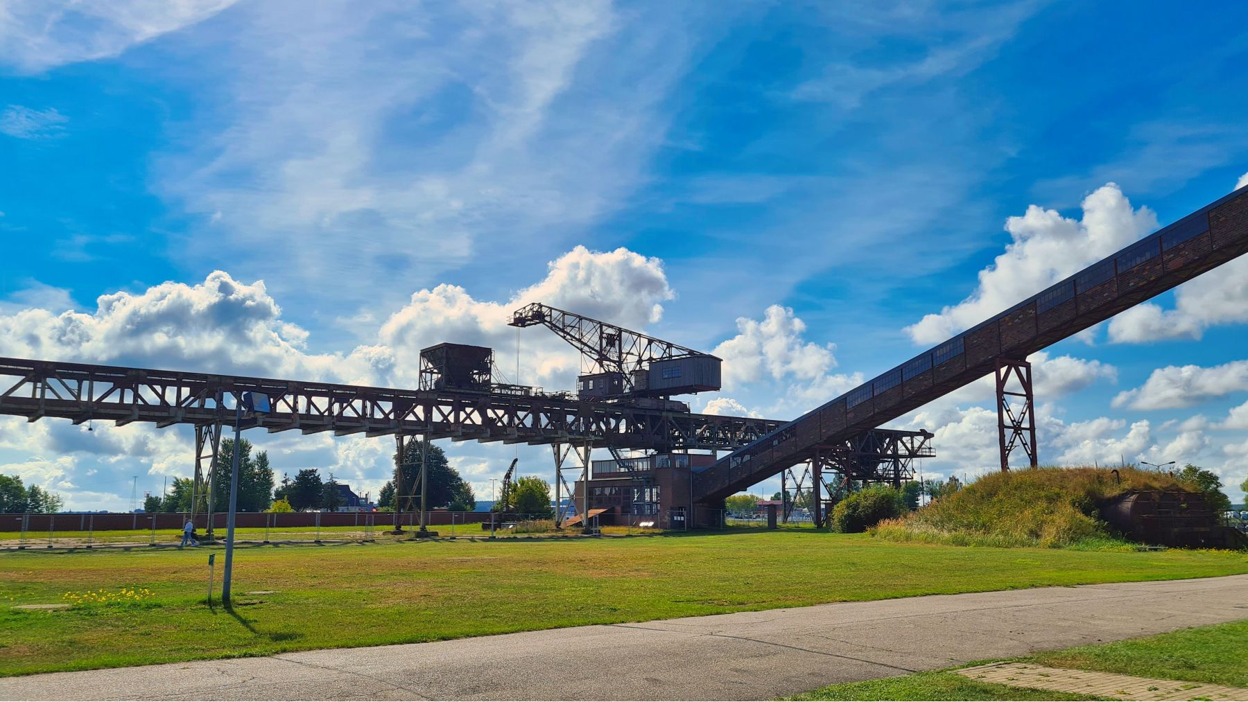 Kohlekran am Kraftwerk Peenemünde