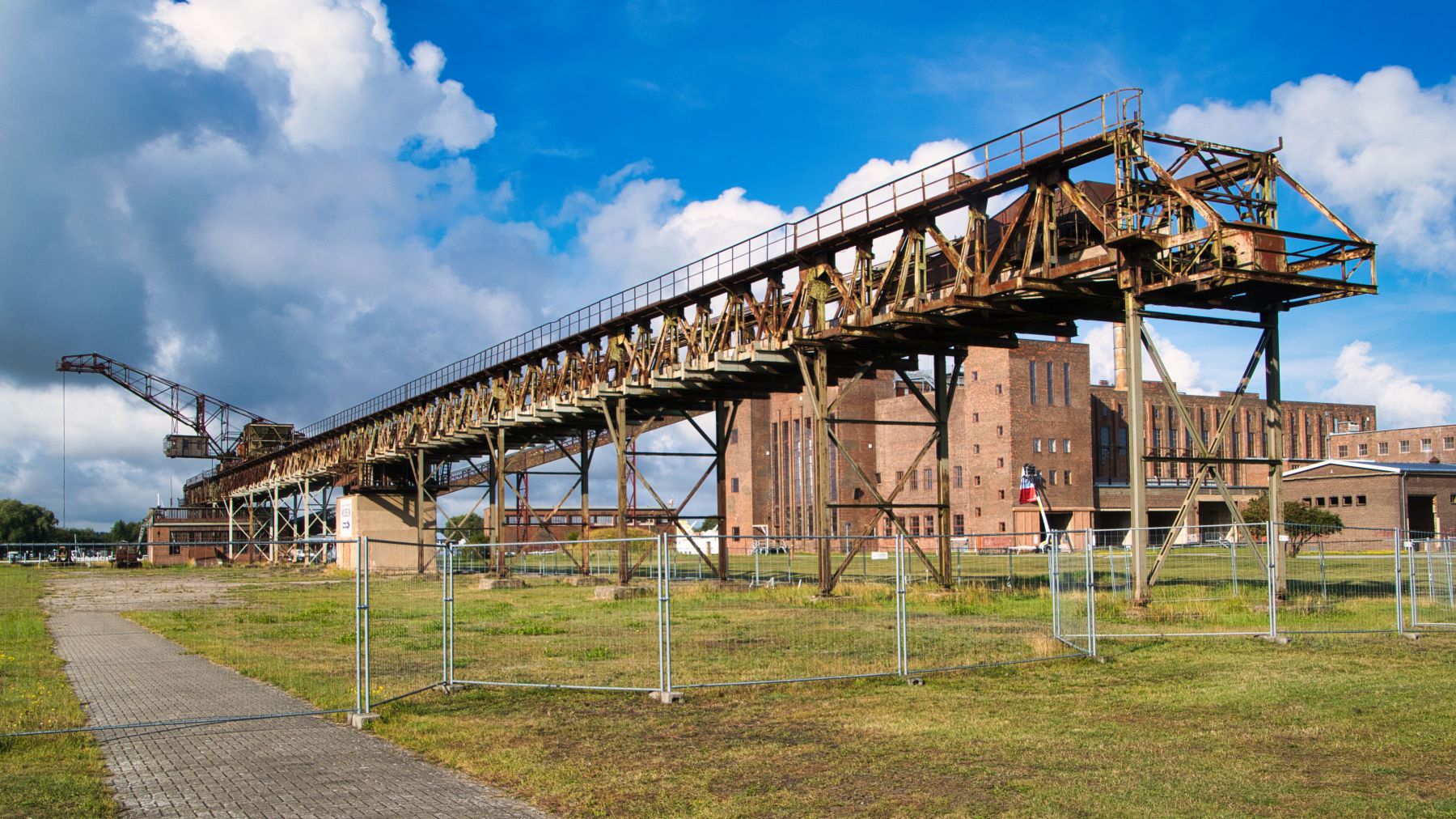 Kohlekran am Kraftwerk Peenemünde