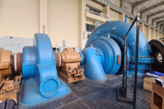 Hilfsturbine, Wellenlager, Pumpe, Laufrad