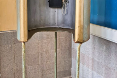 Kurioses Telefon in der Maschinenhalle