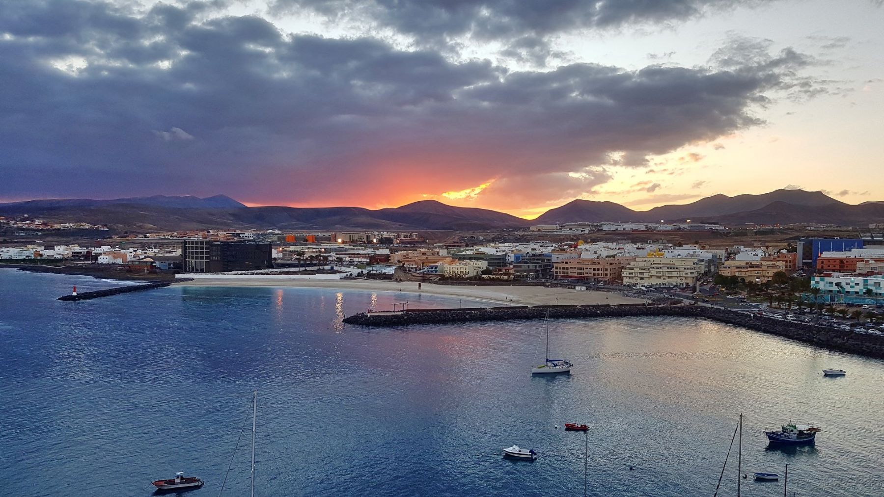 Puerto Del Rosario, Canarias, Spanien