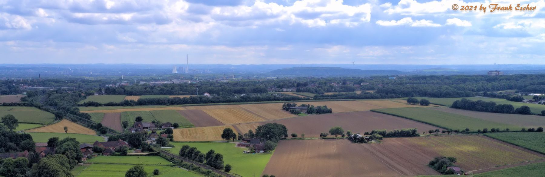 Blick nach Herne und Herten