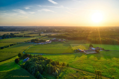 Kurz vor dem Sonnenuntergang in Dorsten
