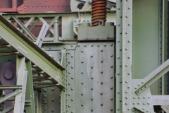 Spindel für den Trog - Detail