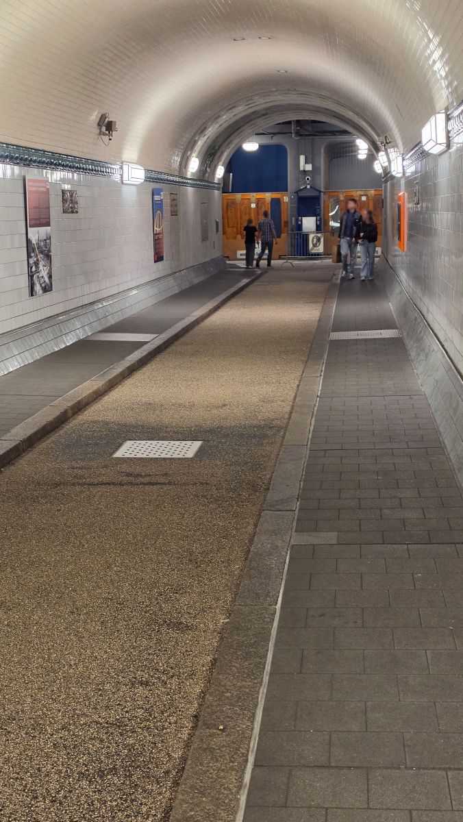 Blick in die westliche Tunnelröhre