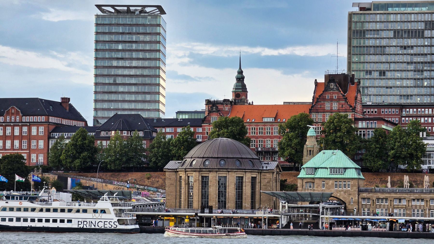 Alter Elbtunnel, Nordeingang