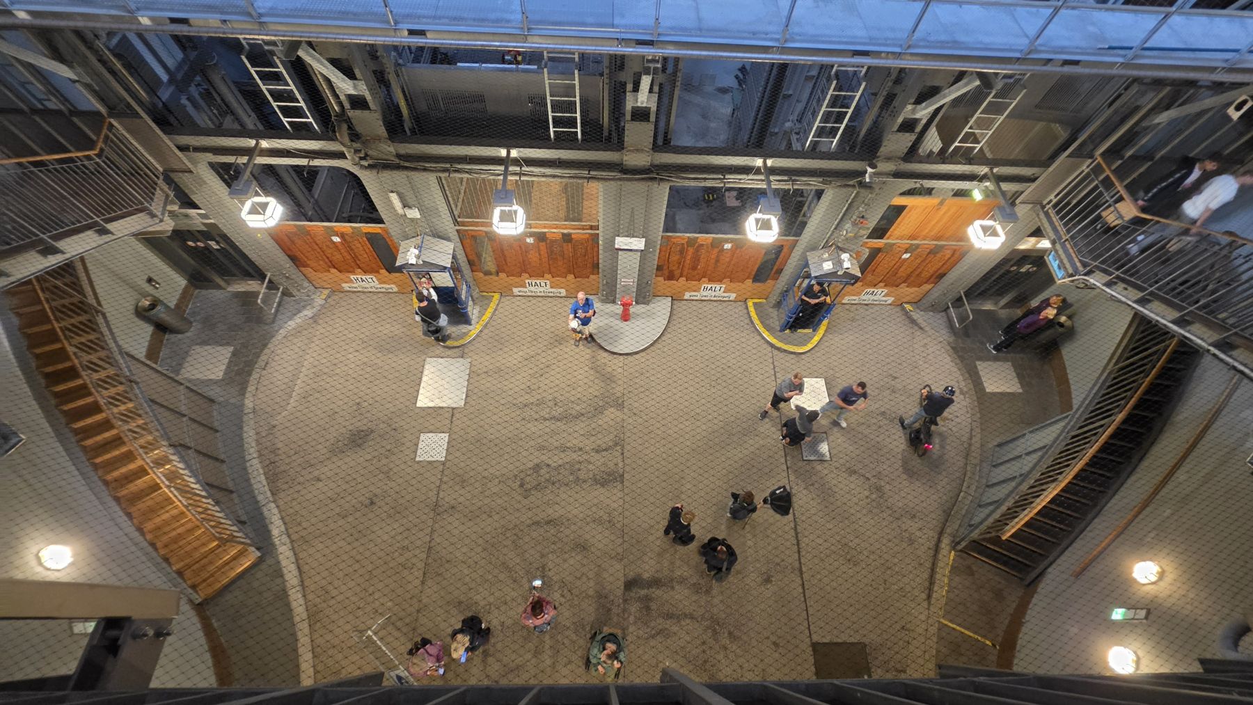 Zugangsbauwerk zum alten Elbtunnel