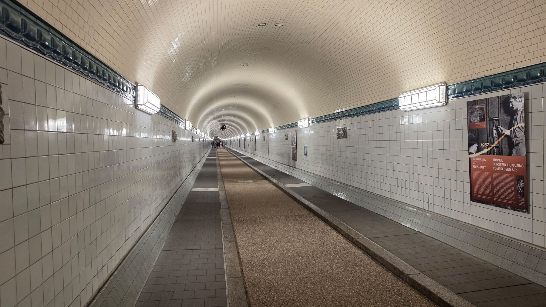 Blick in die westliche Tunnelröhre