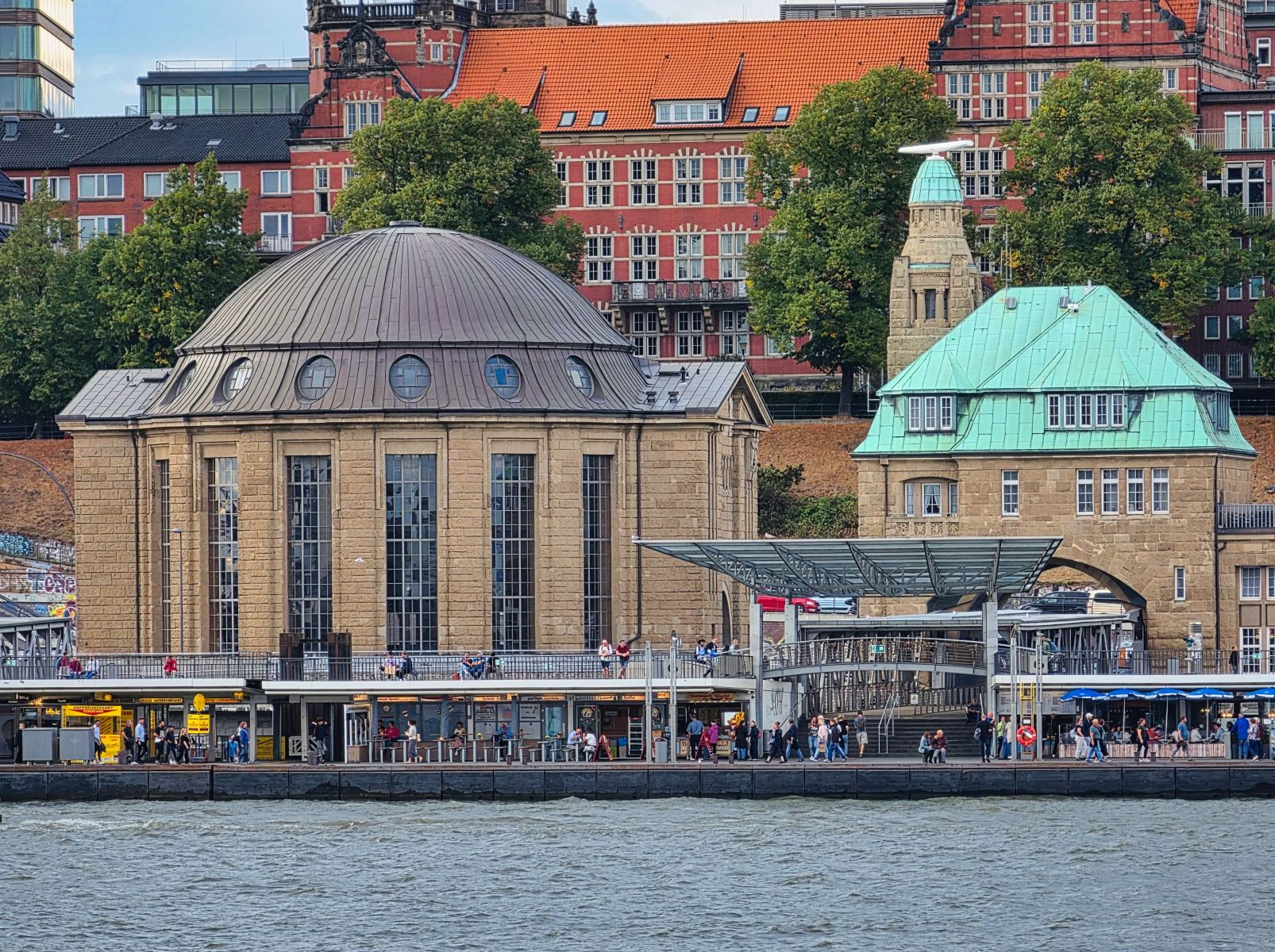 Alter Elbtunnel, Nordeingang