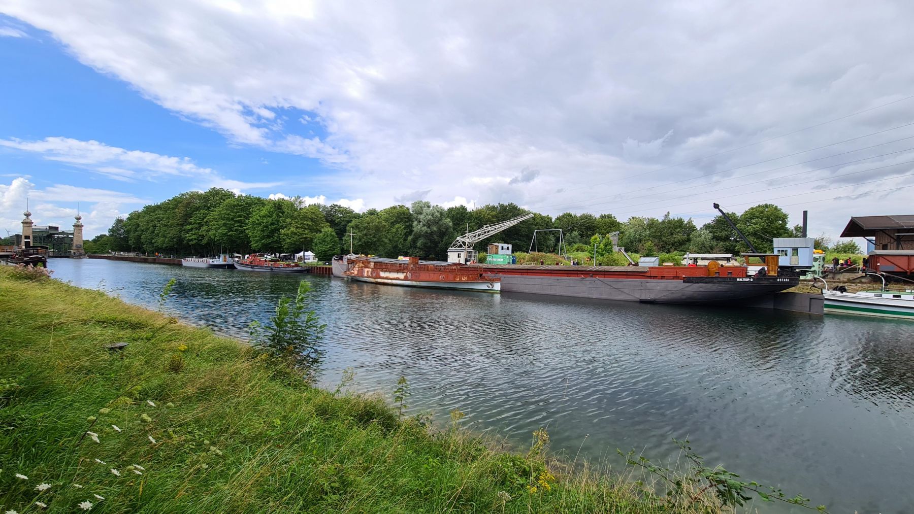 Oberwasser am Alten Schiffshebewerk