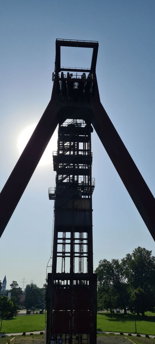 Schachtgerüst Schacht IV "Konrad Ende"