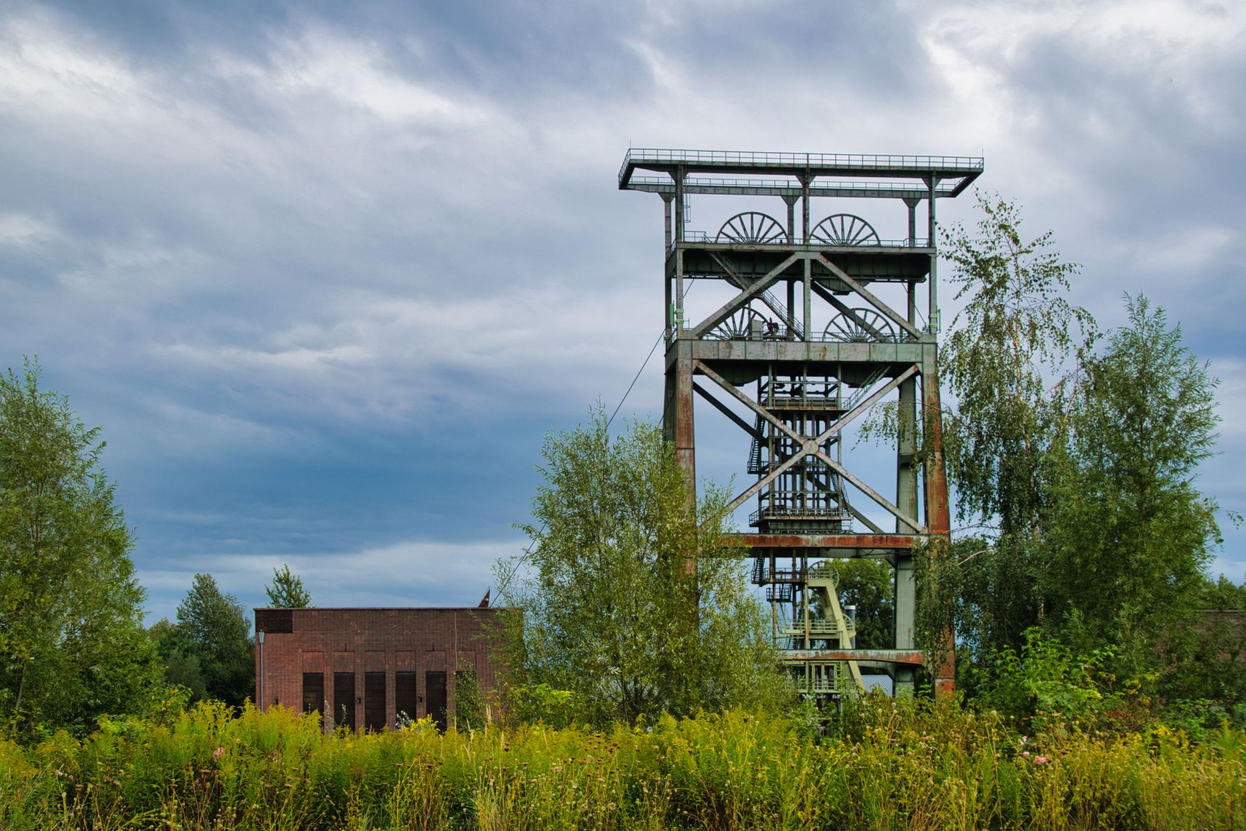 Gneisenau Schacht 4 mit nördlichem Maschinenhaus