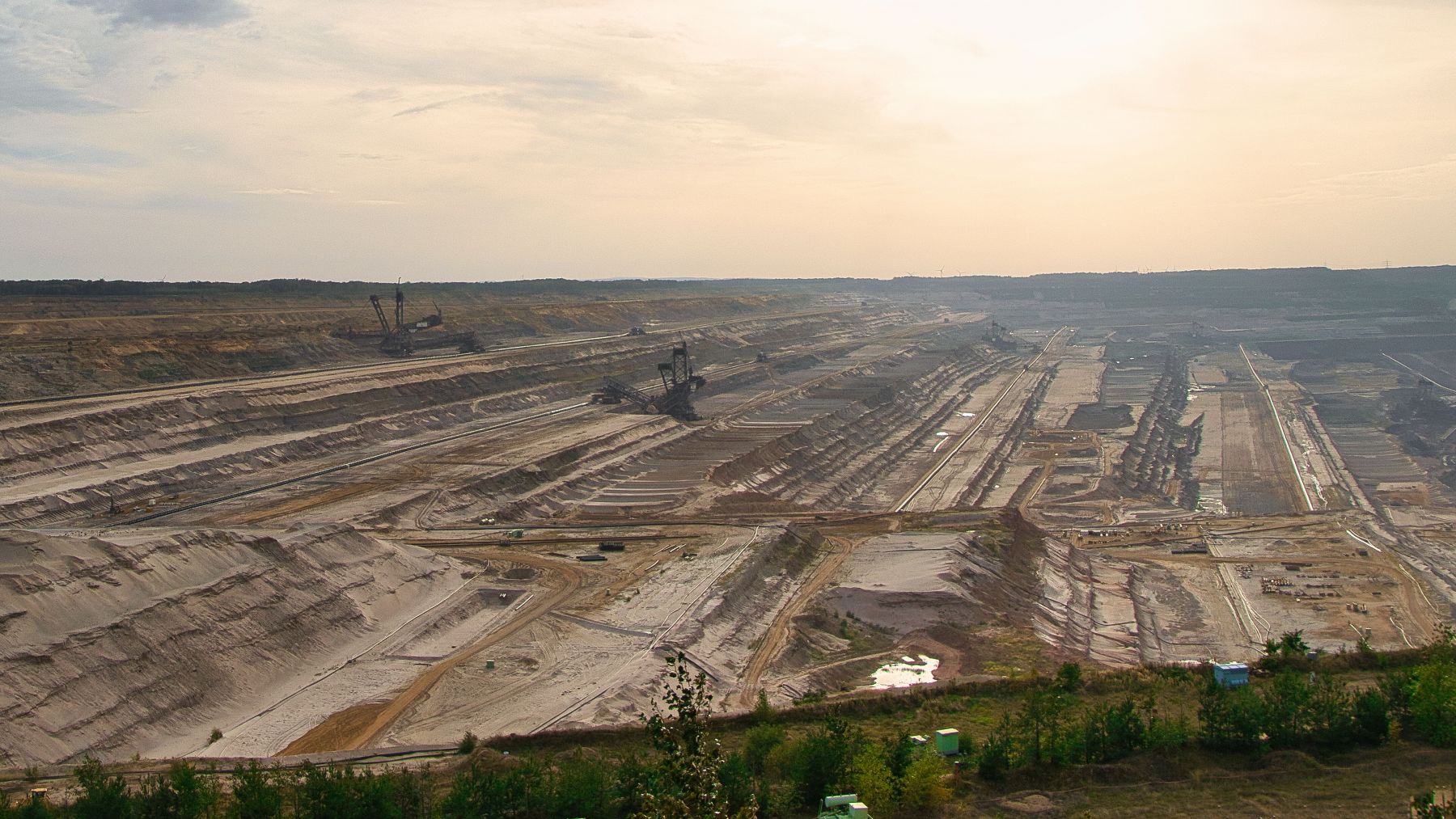 Blick über den Tagebau Hambach von :terra nova 1