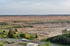 Blick über den Tagebau Hambach, Aussichtspunkt  :terra nova 1