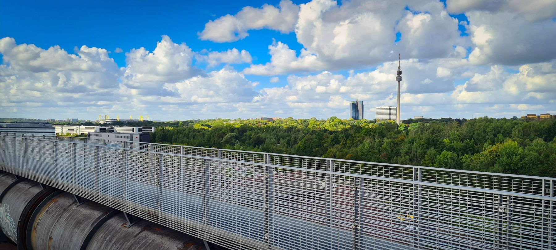 Phoenix West / Gichtgasleitung mit Skywalk