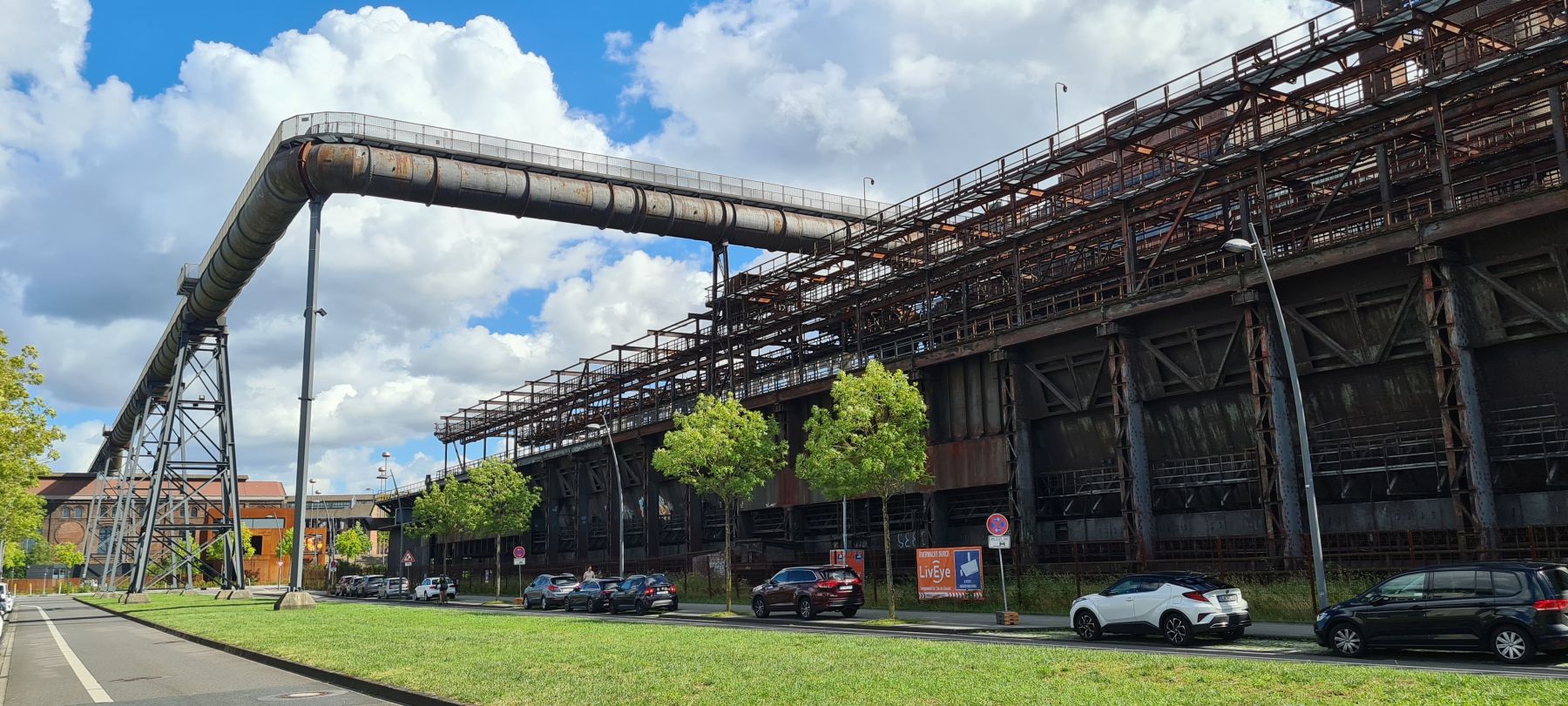 Phoenix West und Gichtgasleitung