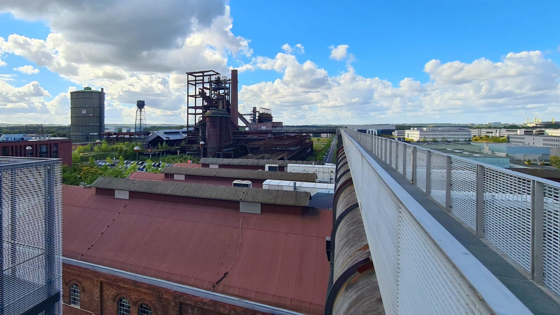 Skywalk auf Gichtgasleitung Phoenix West
