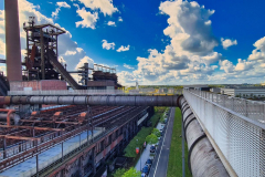 Phoenix West / Gichtgasleitung mit Skywalk