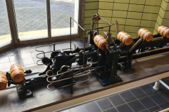 Modell einer automatischen Fassreinigungsanlage um 1910