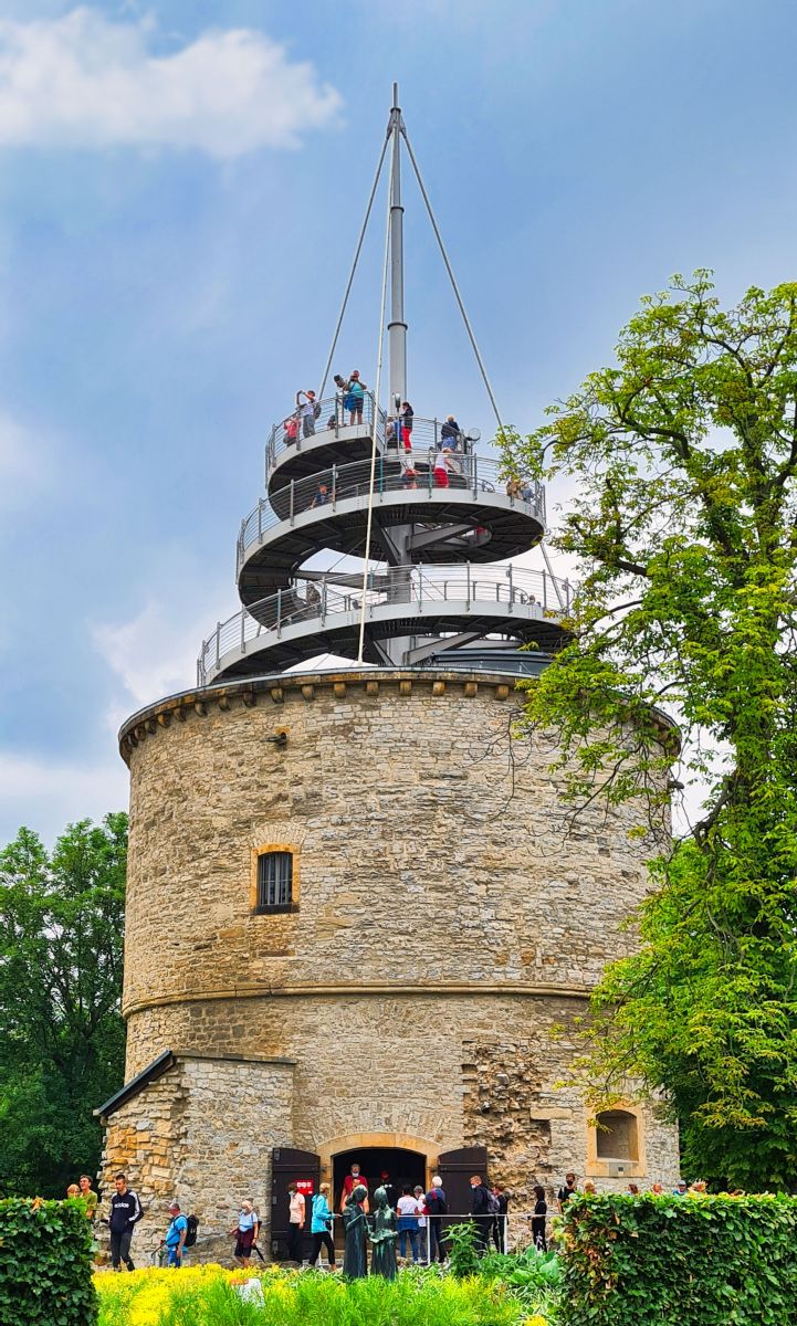 Turm im Egapark Erfurt