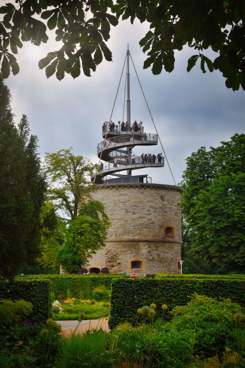 Turm im Egapark Erfurt