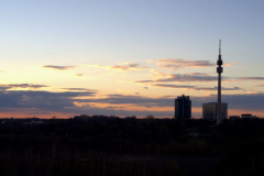 Florianturm Dortmund mit Stadion