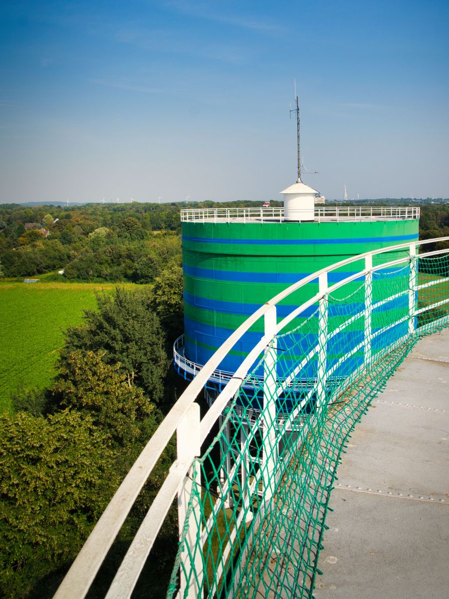 Blick von Turm zu Turm