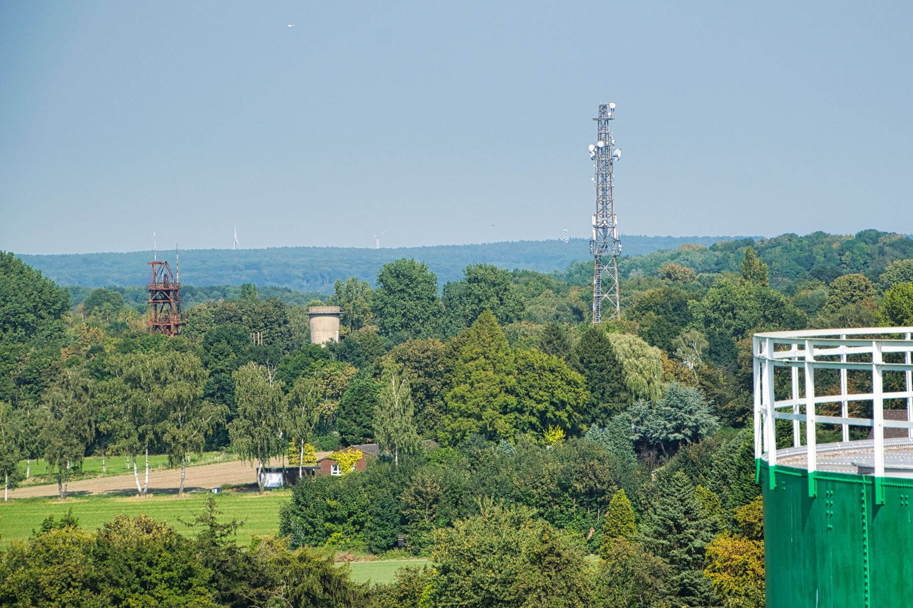 Blick auf General Blumenthal Schacht 7