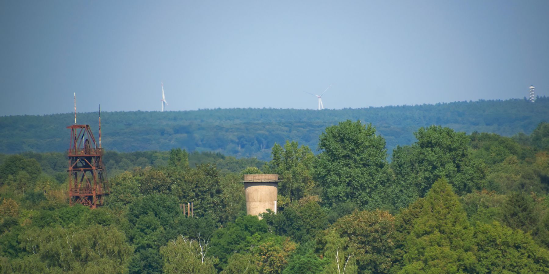 Blick auf General Blumenthal Schacht 7