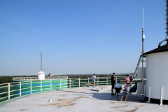 auf dem Dach des westlichen Wasserturms