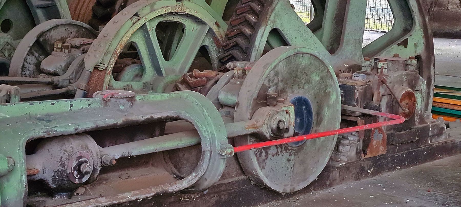 Detail Friktionswinde