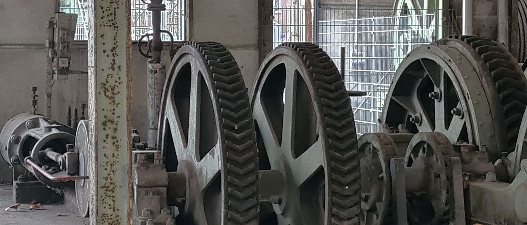 Detail Friktionswinde
